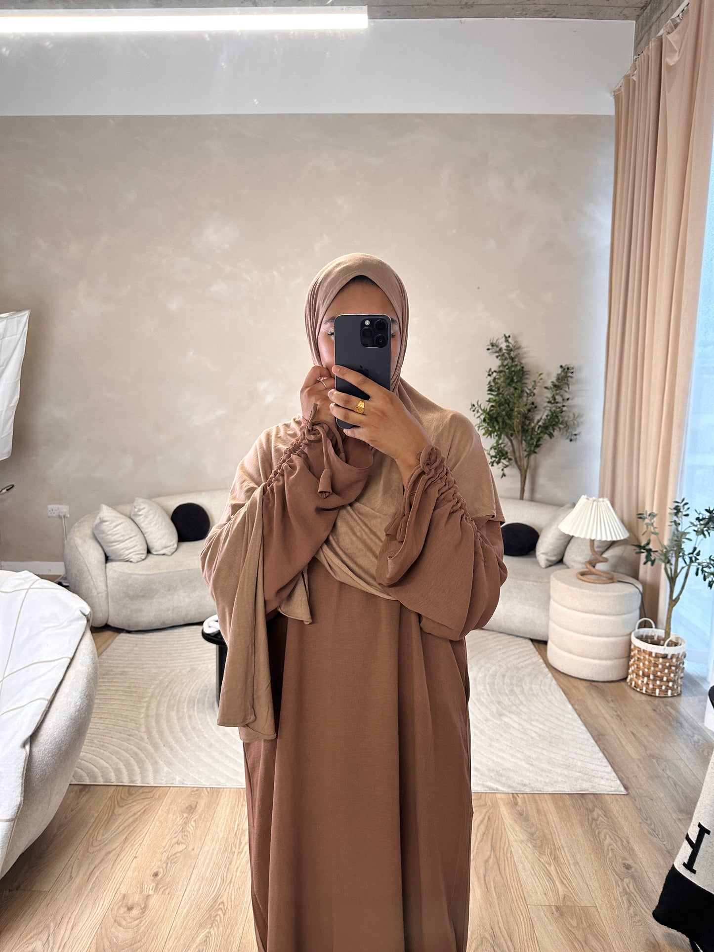 ROSE Drawstring Abaya