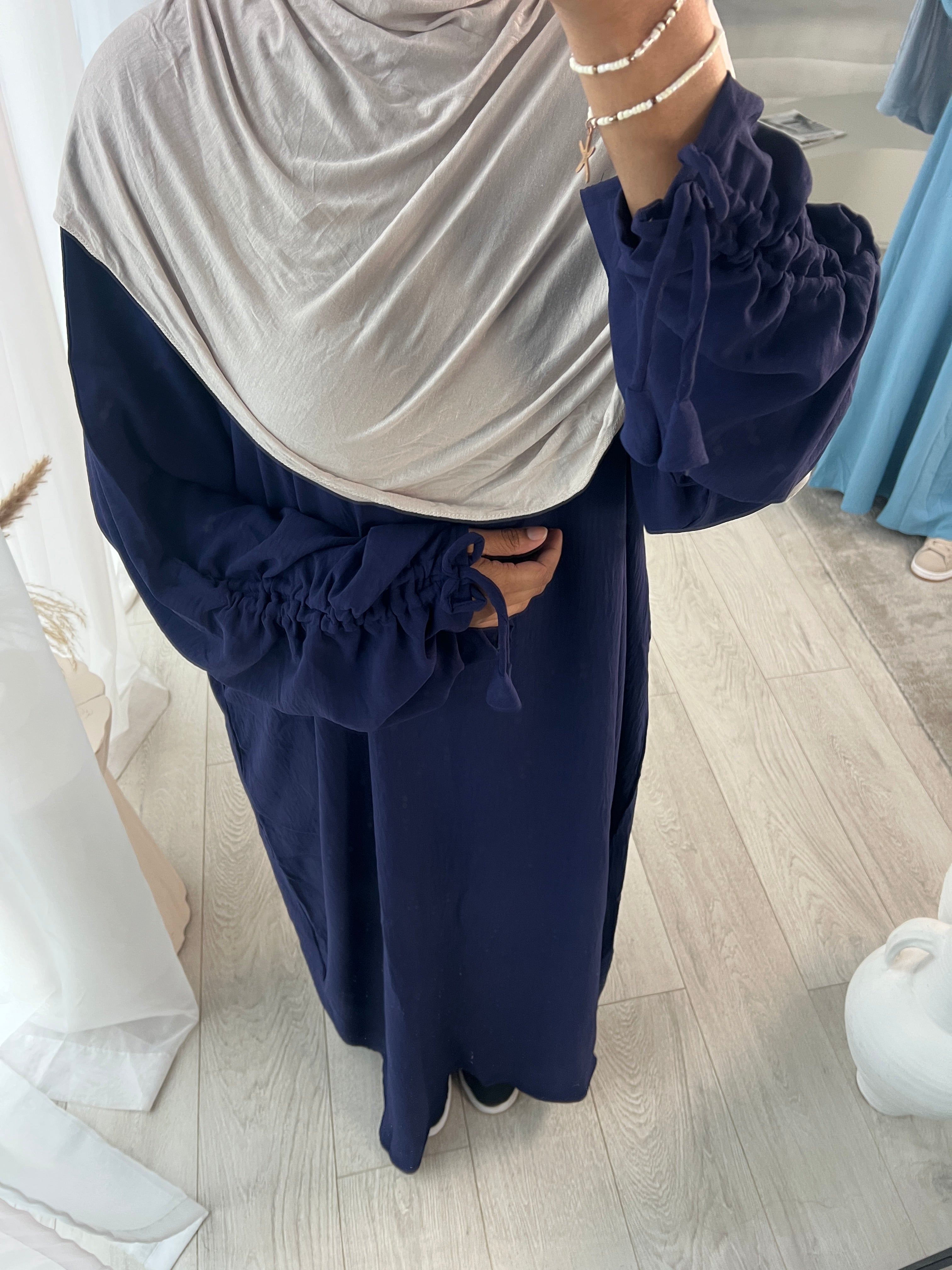 Summer Edit Salma Drawstring Abayas