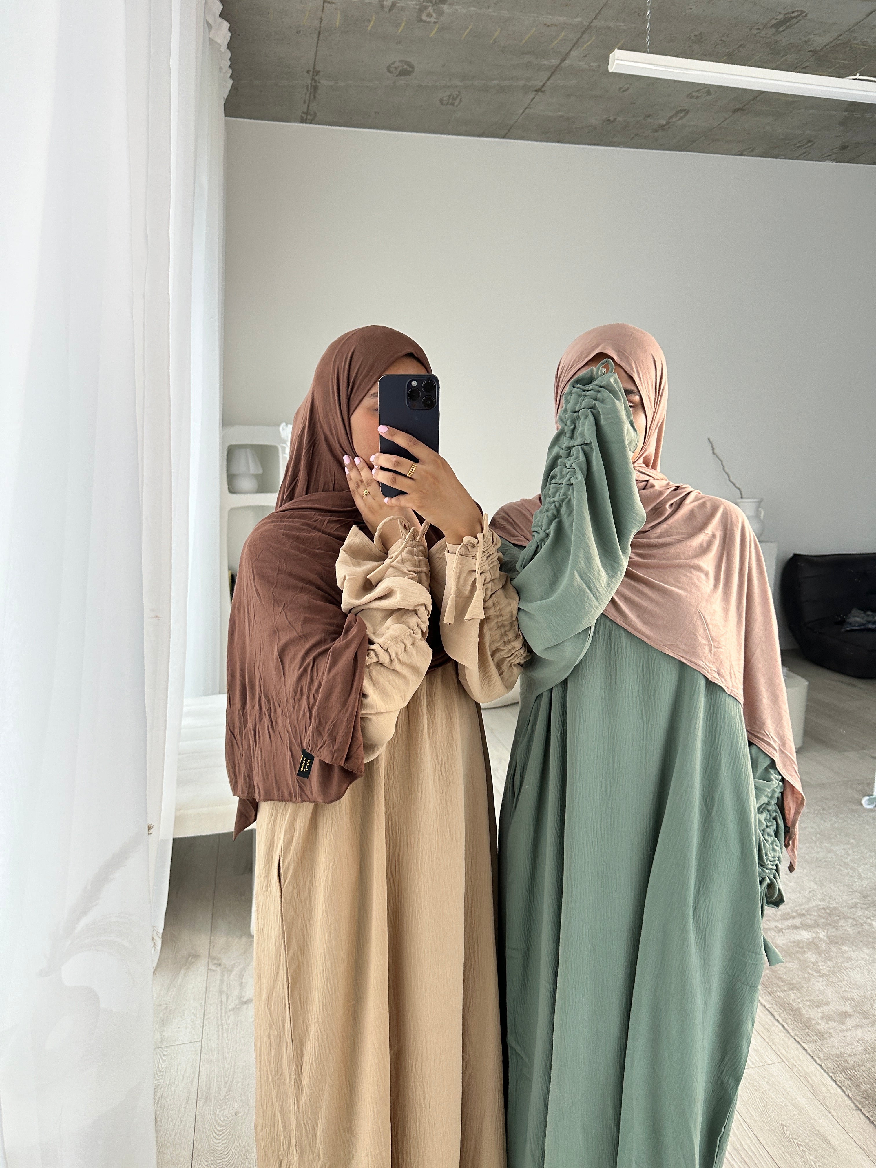 Summer Edit Salma Drawstring Abayas
