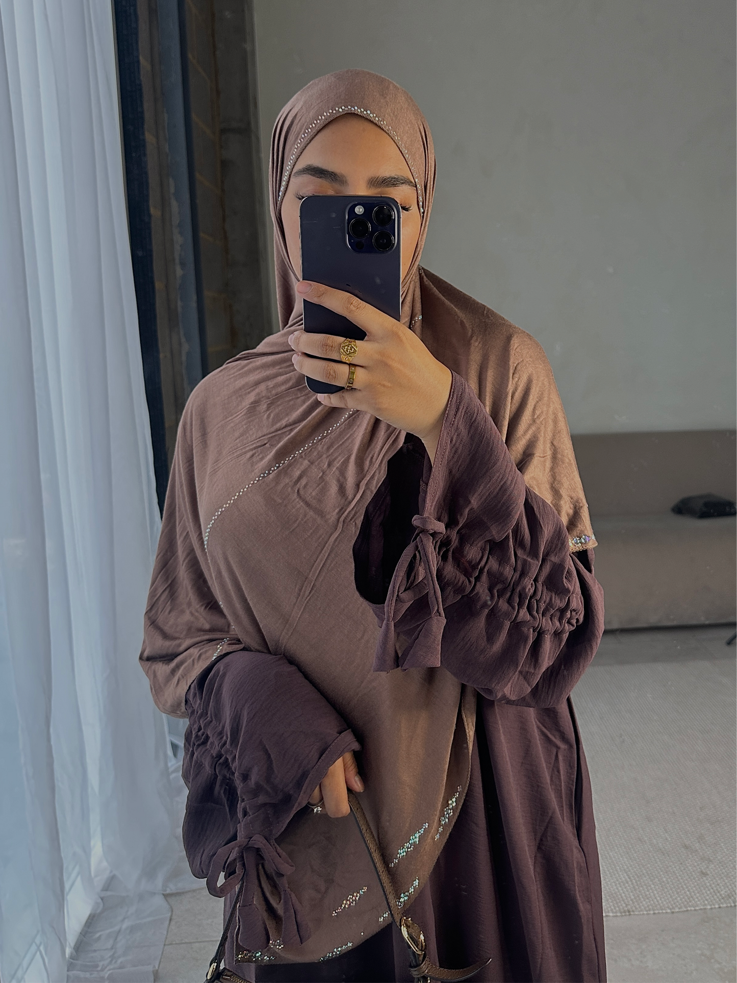 PLUM Salma Drawstring Abaya