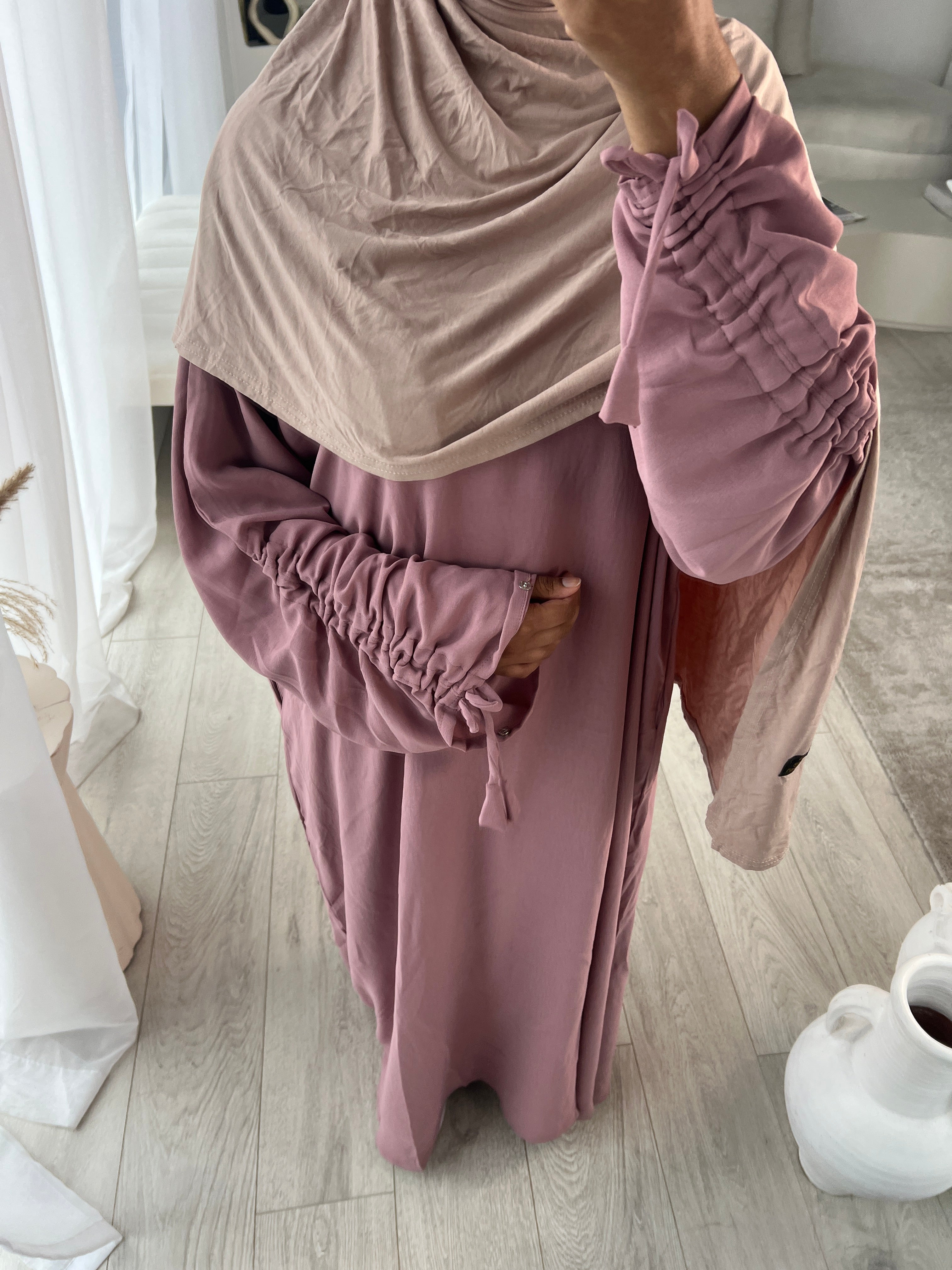 Summer Edit Salma Drawstring Abayas