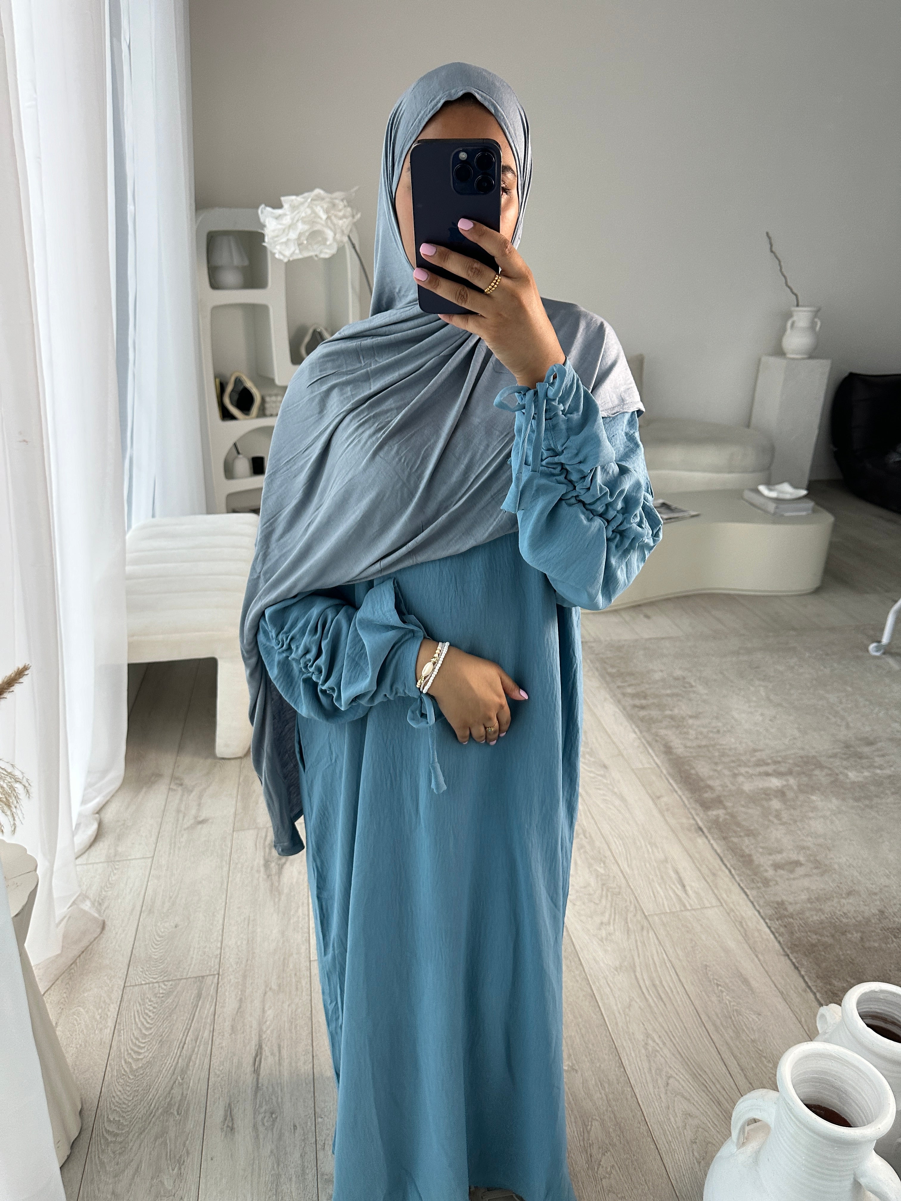 Summer Edit Salma Drawstring Abayas