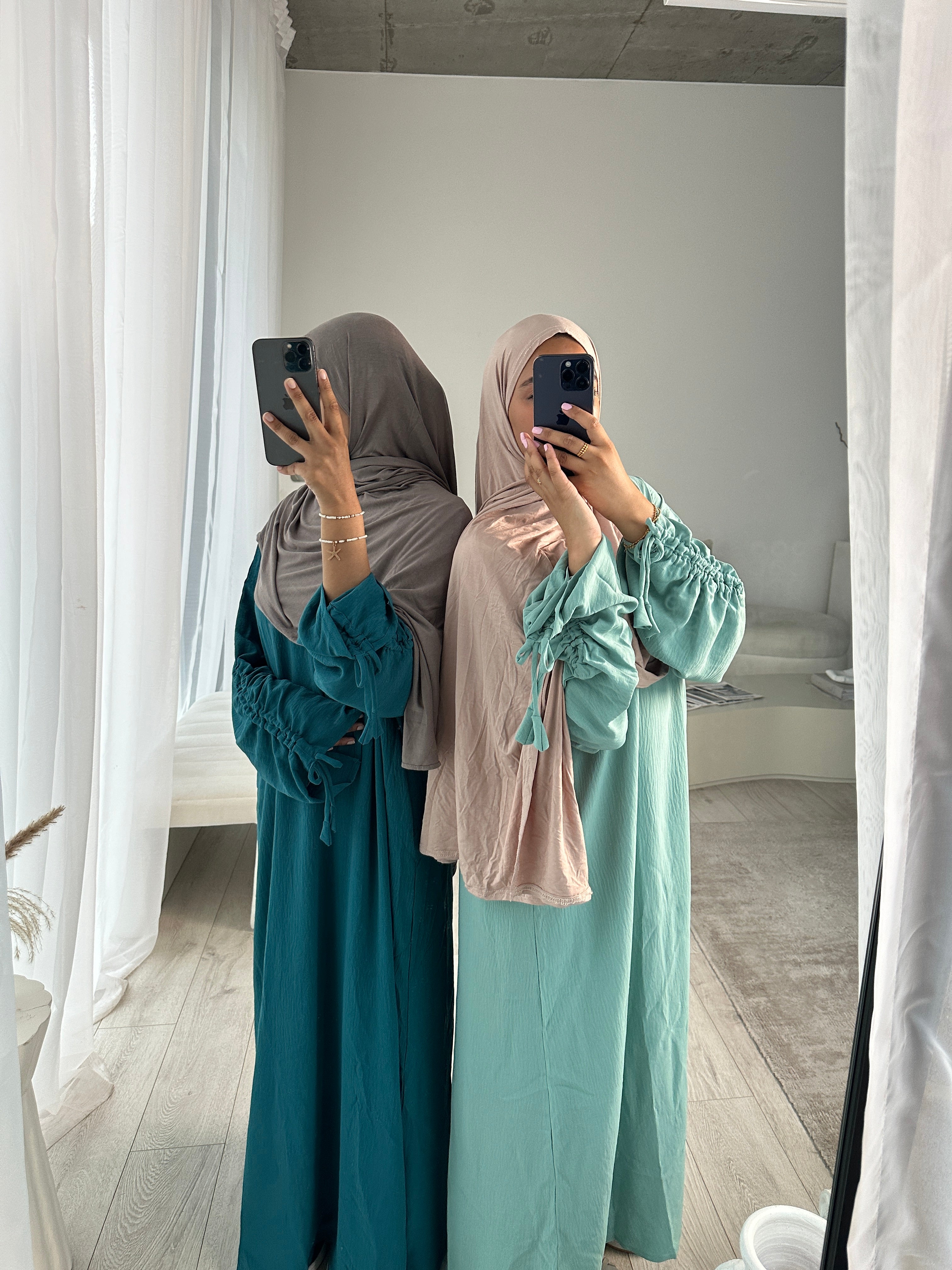 Summer Edit Salma Drawstring Abayas