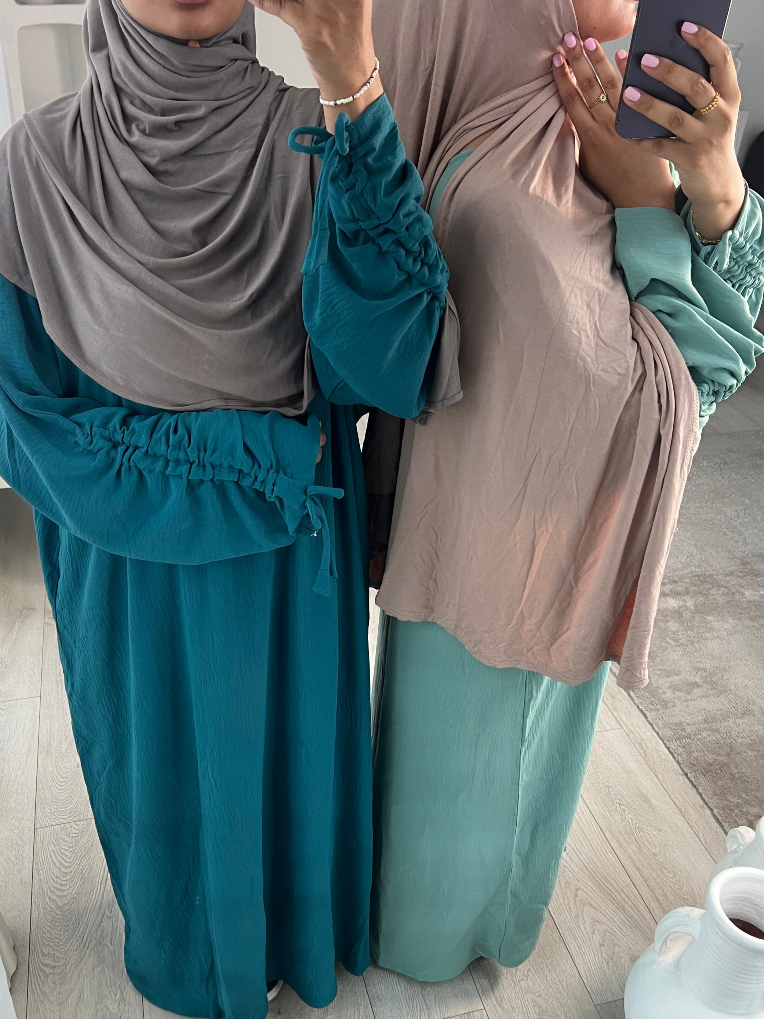Summer Edit Salma Drawstring Abayas