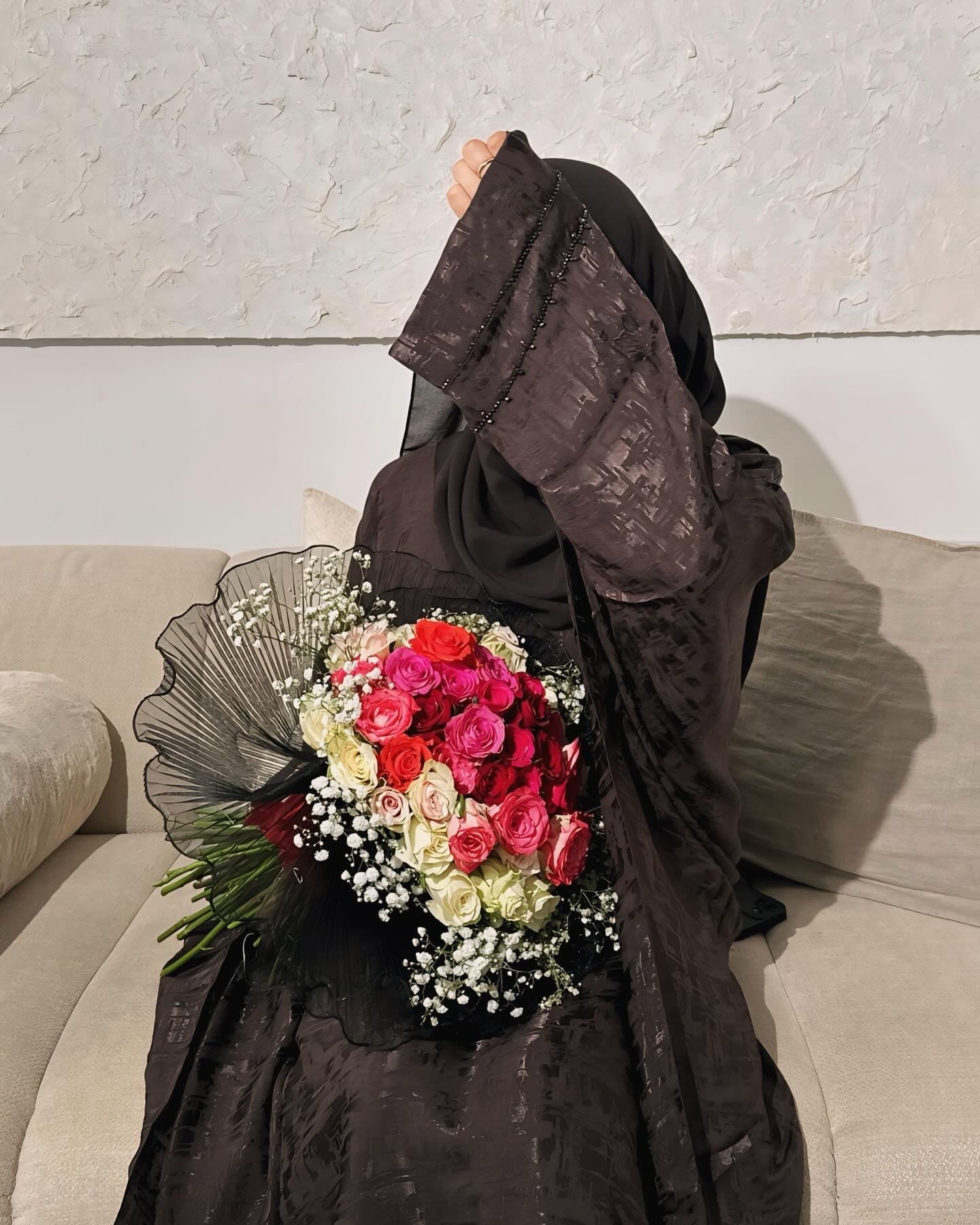 Luxe Chocolate Brown Rumaysa Abaya