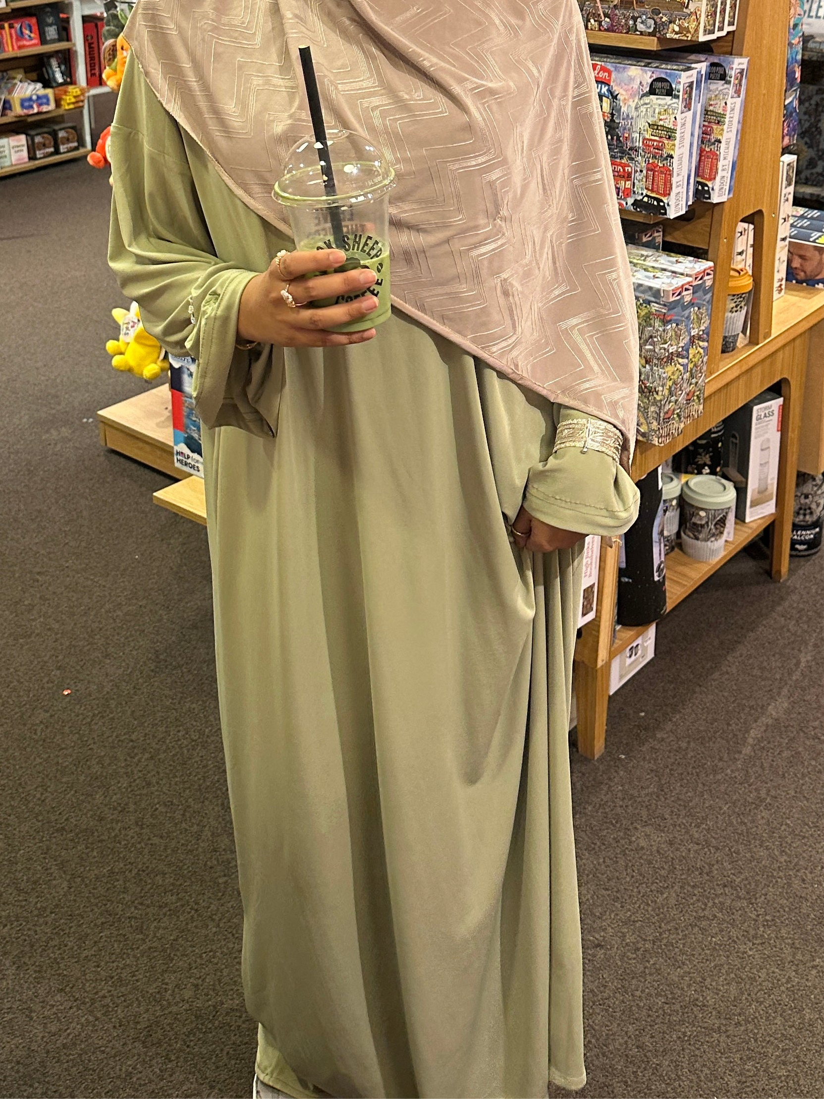 MATCHA JERSEY ABAYA SETS