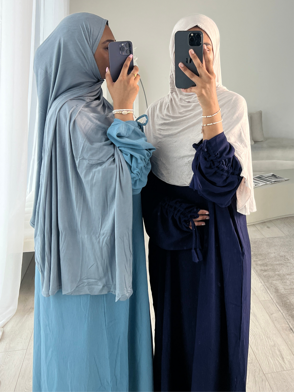 Summer Edit Salma Drawstring Abayas