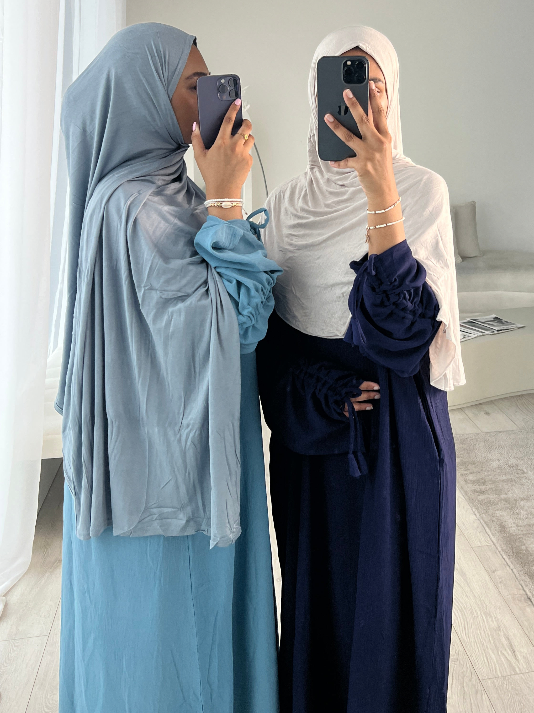 Summer Edit Salma Drawstring Abayas