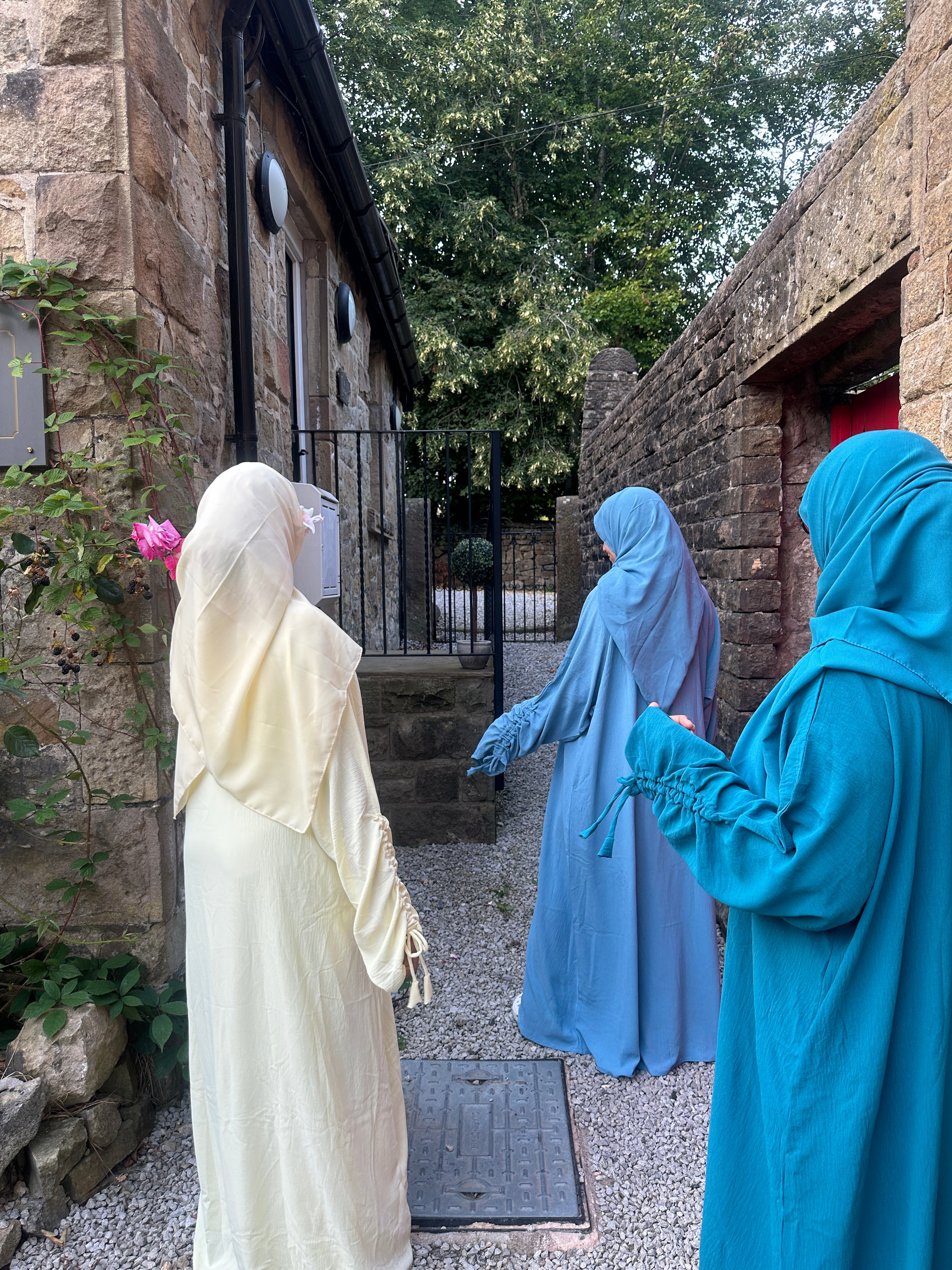 Summer Edit Salma Drawstring Abayas