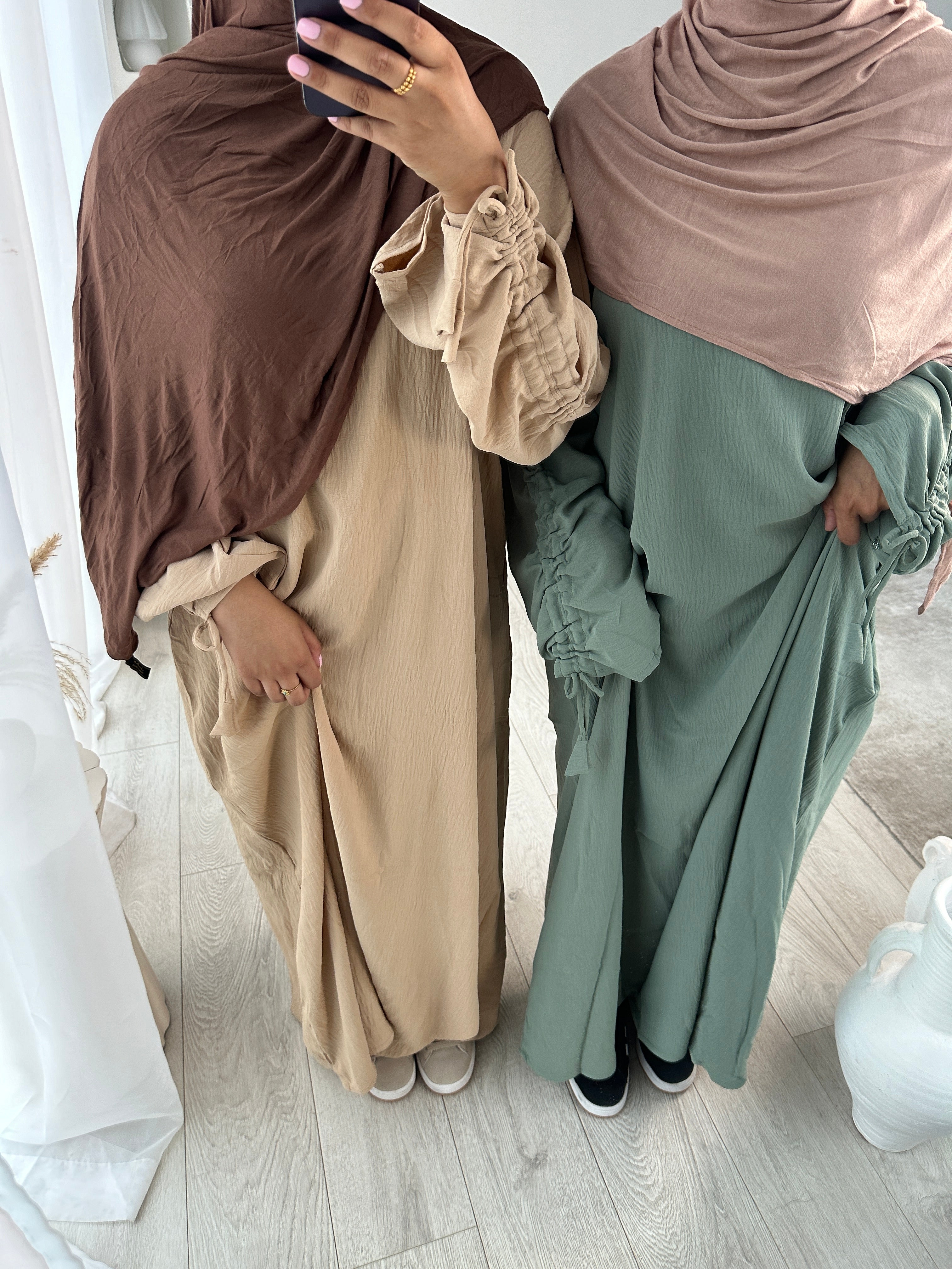 Summer Edit Salma Drawstring Abayas