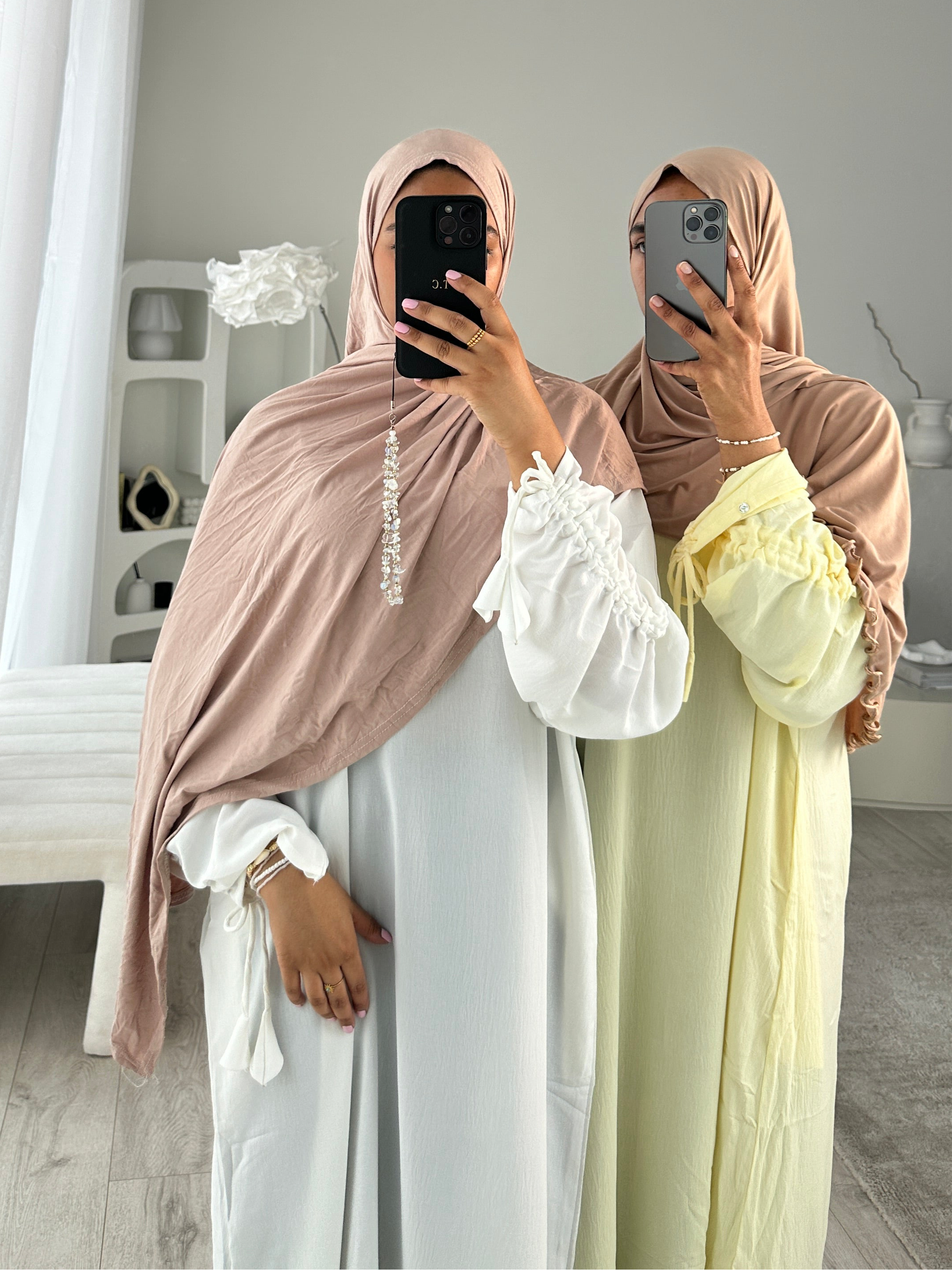 Summer Edit Salma Drawstring Abayas